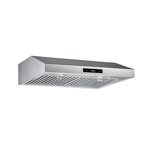 vissani under cabinet range hood in stainless steel|vissani range hood customer service.